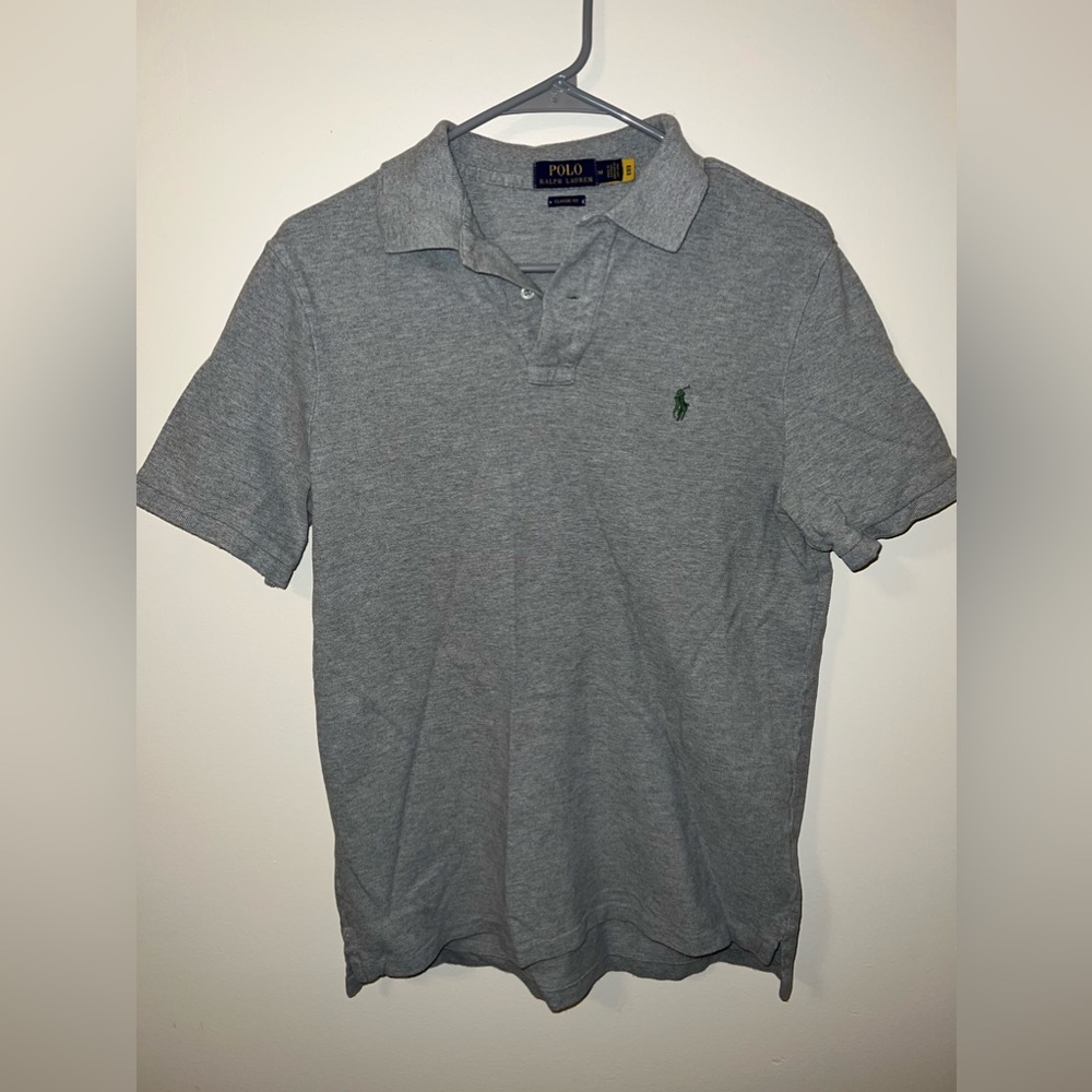 Polo Ralph Lauren Men’s Medium Classic Fit Short Sleeve Grey Shirt